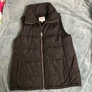 Old Navy fleece puffer vest